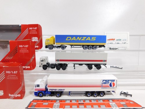 Herpa 87 trattore - 3x, h0