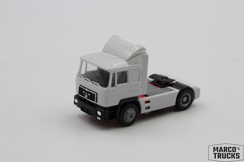 Trattore herpa man f90 bianco - herpa,